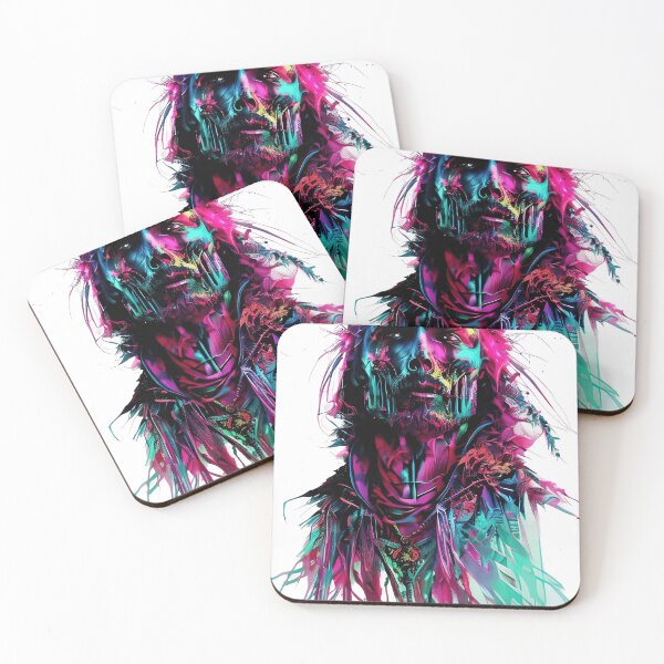 Item preview, Psychedelic digital concept art Portret of a man in fullcolor designed and sold by MarcusPetrus.