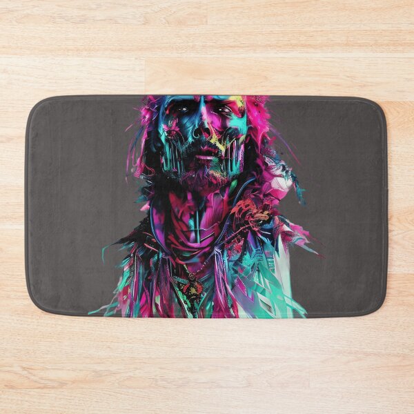 Item preview, Psychedelic digital concept art Portret of a man in fullcolor designed and sold by MarcusPetrus.