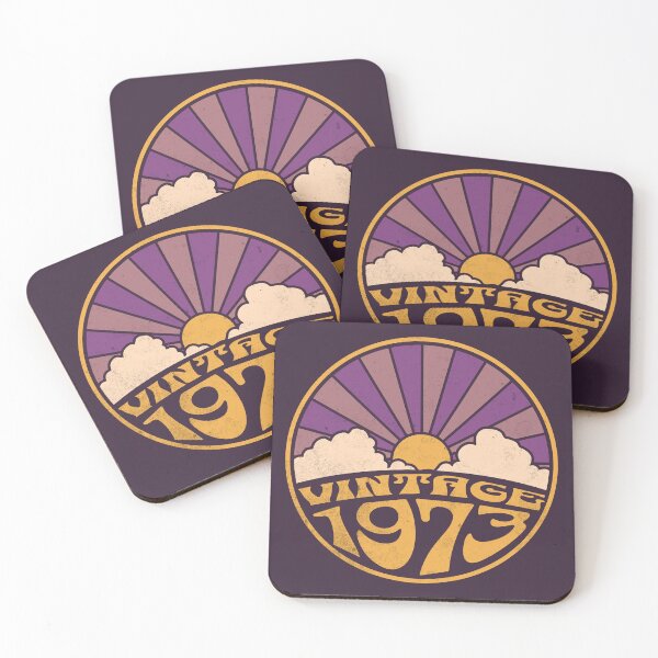 Item preview, 50th Birthday Born in 1973 50 Years Old Anniversary Retro designed and sold by Kiwi Queen.
