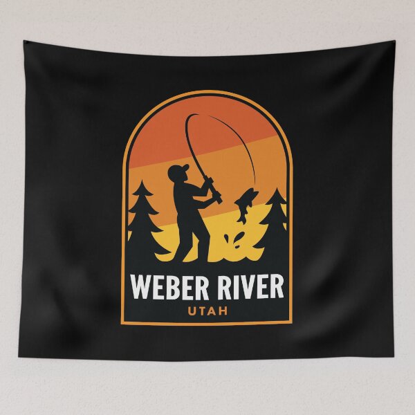 Item preview, Weber River Utah Fishing designed and sold by HalpinDesign.