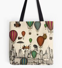 Vintage Old City Tote Bag