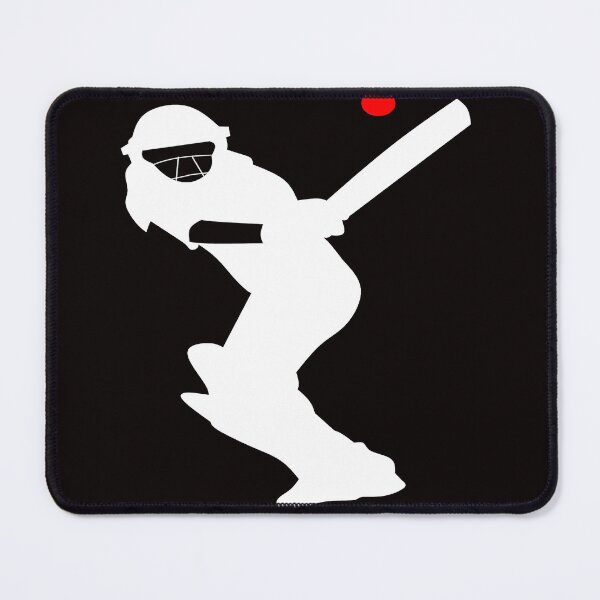 Item preview, Cricket player - white silhouette designed and sold by MarcoSc11.