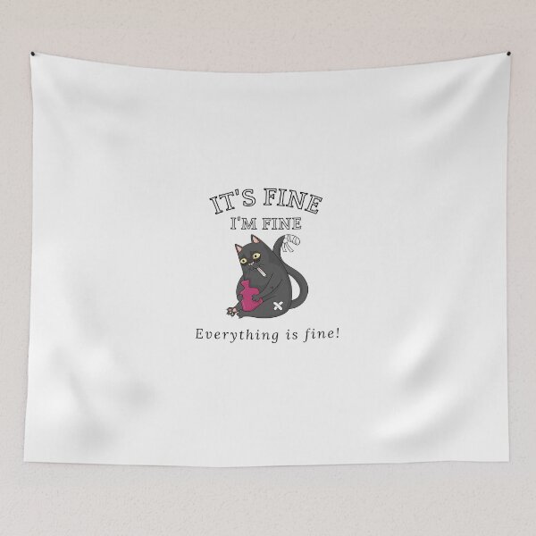 Item preview, Women's I'm Fine Everything is Fine designed and sold by Napass-nt.