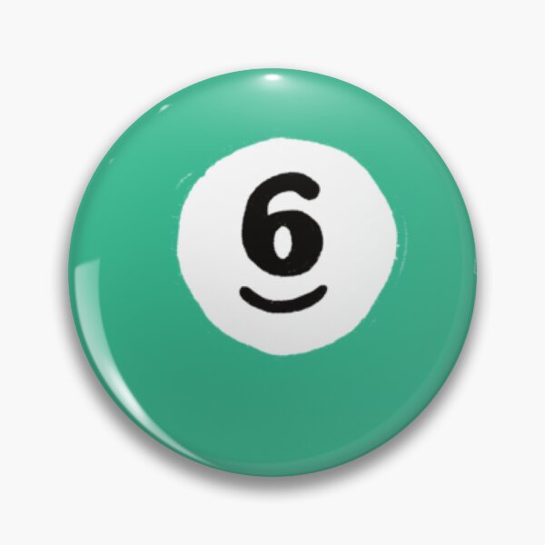 Item preview, Billiard game billiard lover billiard pro Six six number  designed and sold by Tropical Blood.