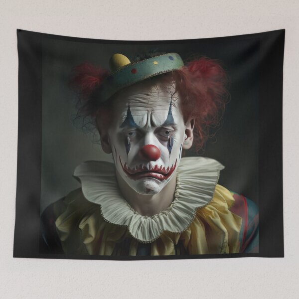Artikelvorschau, Trauriger Clown entworfen und verkauft von TheArtfulAI.
