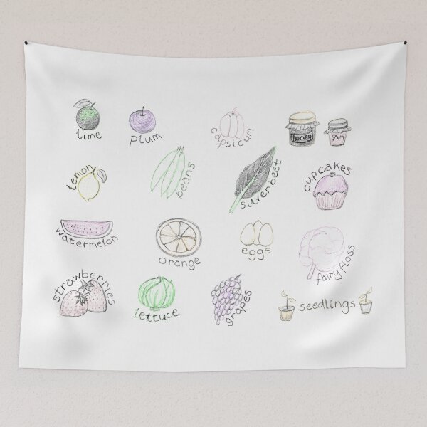 Item preview, Fruit and Veg and market collection 2 in colour designed and sold by Acetry99.