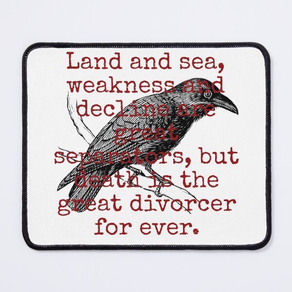 Item preview, Land And Sea Weakness And Decline - Death Quote designed and sold by CrankyOldDude.