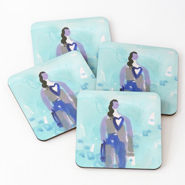 Item preview, 'Happy Woman' Self-Love Painting Series No.32 designed and sold by icecoolmountain.
