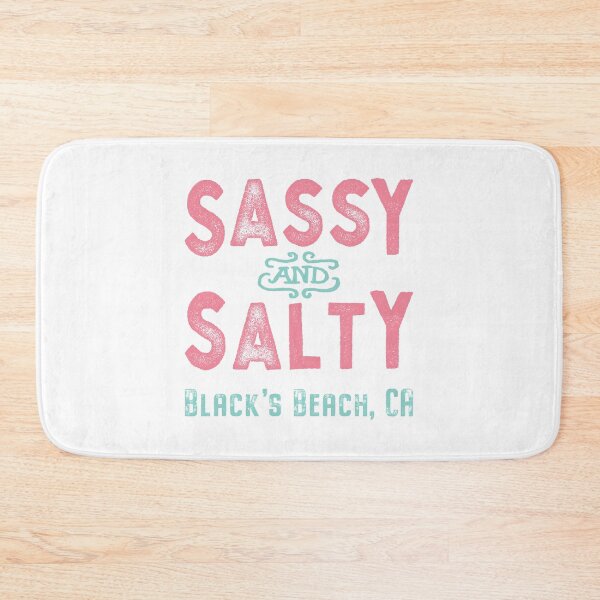 Item preview, Black's Beach California Sassy and Salty designed and sold by Futurebeachbum.