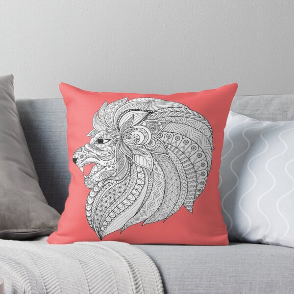 Item preview, Mandala lion  designed and sold by Amine Khatem.
