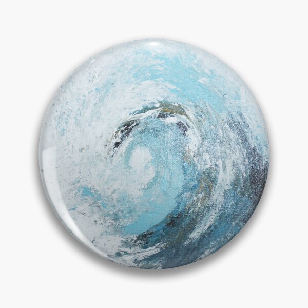 Item preview, Gold and Blue Wave designed and sold by GABRIELLE CAPRI.