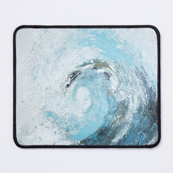 Item preview, Gold and Blue Wave designed and sold by GABRIELLE CAPRI.