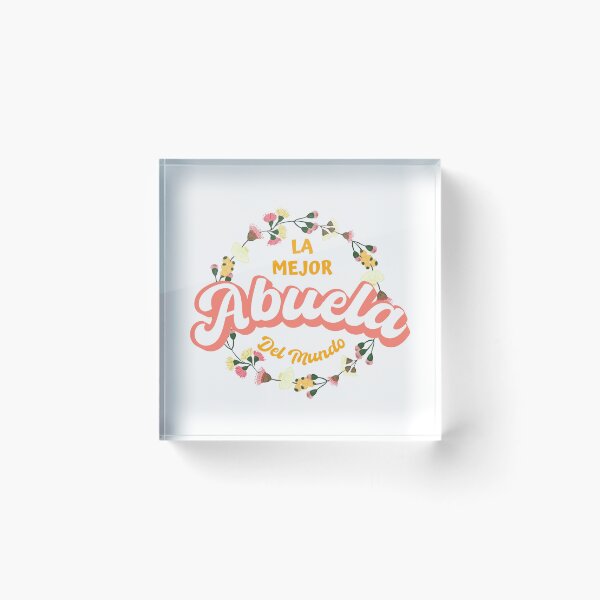 Item preview, La Mejor Abuela Del Mundo - The Best Grandmother in the World - latin abuela birthday grandma birthday designed and sold by ALLURE-minimal.