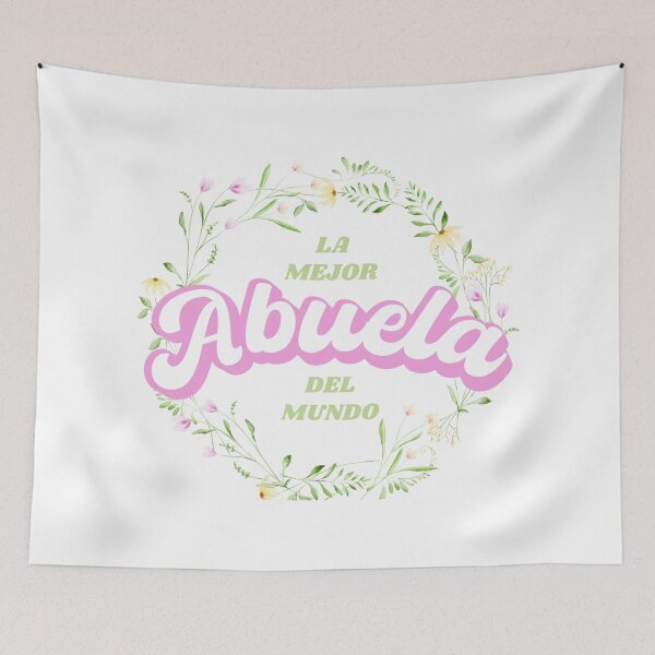 Aperçu de l'œuvre La Mejor Abuela Del Mundo - La meilleure grand-mère du monde - latin abuela anniversaire grand-mère anniversaire créée et vendue par ALLURE-minimal.