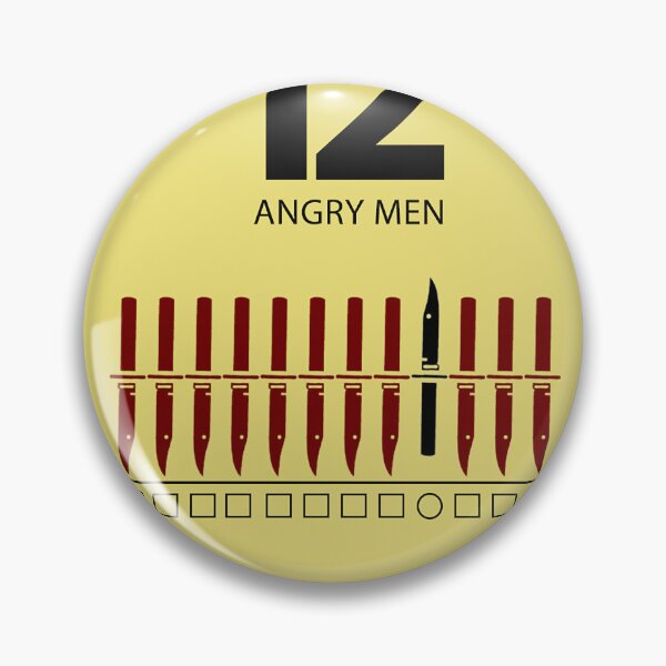 Item preview, 12 Angry Men Minimalist Poster designed and sold by Mahur Uslu.