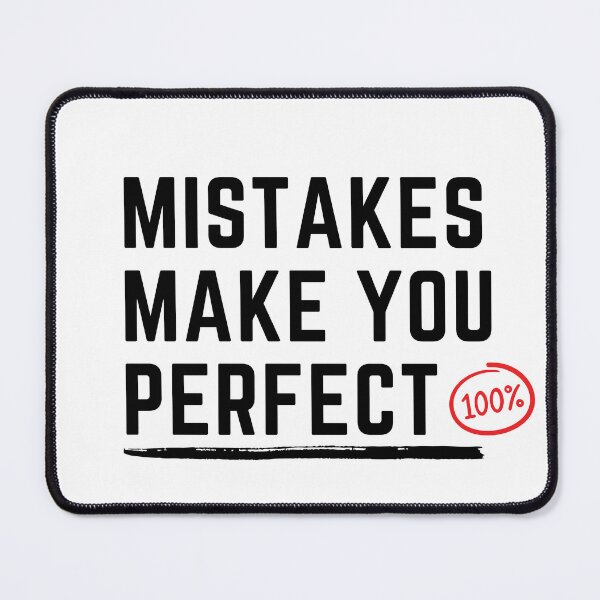 Item preview, Mistakes make you perfect designed and sold by Temmz.