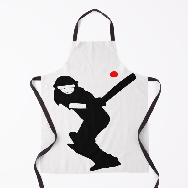 Item preview, Cricket player - silhouette black designed and sold by MarcoSc11.