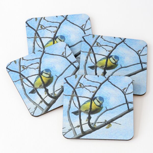 Item preview, Little Blue Tit is Looking At You! designed and sold by Taina Sohlman.