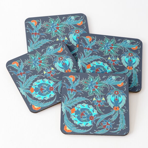 Item preview, stylized flowers design designed and sold by Lazut.