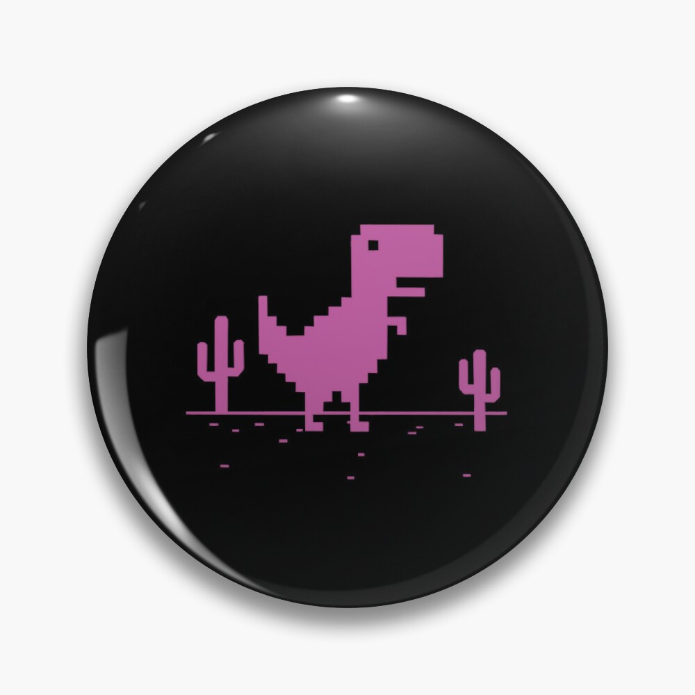 Chrome Dino - Purple | Pin