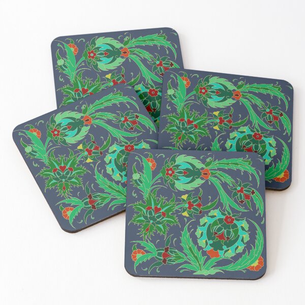 Item preview, stylized flowers design designed and sold by Lazut.