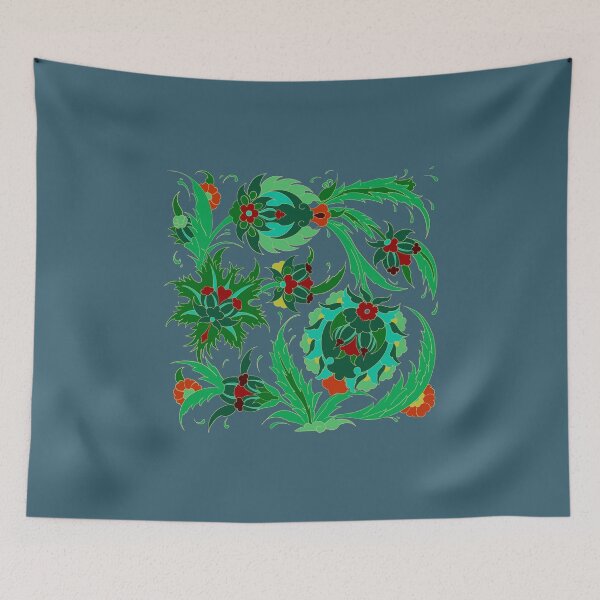 Item preview, stylized flowers design designed and sold by Lazut.