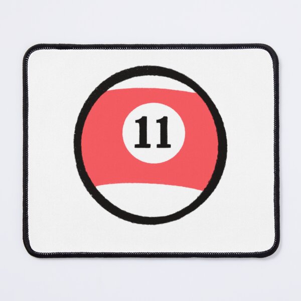 Item preview, Billiard game billiard player eleven number red  designed and sold by Tropical Blood.