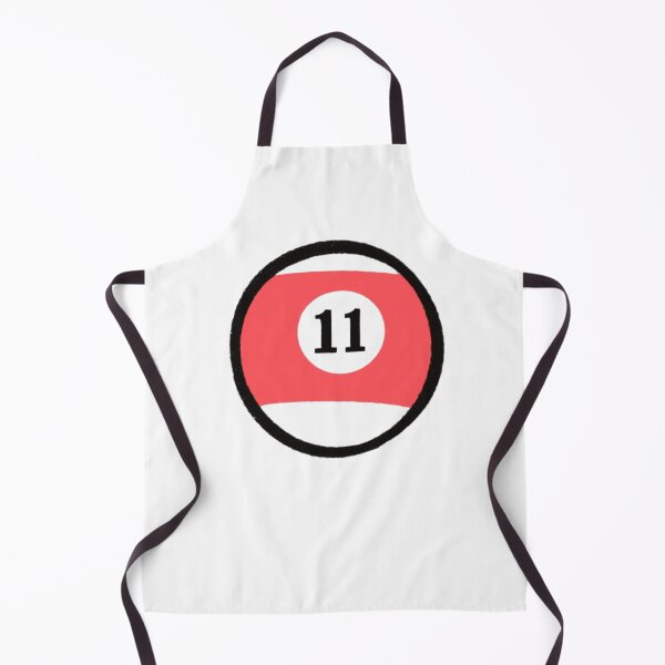 Item preview, Billiard game billiard player eleven number red  designed and sold by Tropical Blood.