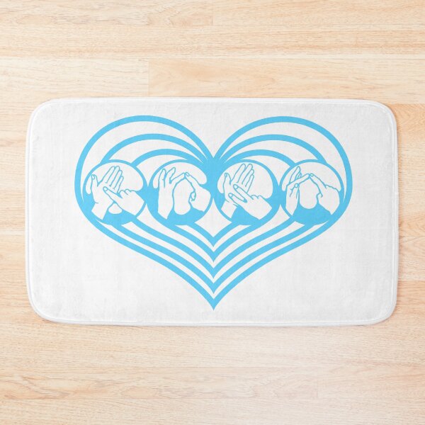 Item preview, BSL Love (blue) designed and sold by FelixCulpa.
