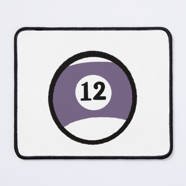 Item preview, Billiard game billiard player twelve number purple  designed and sold by Tropical Blood.