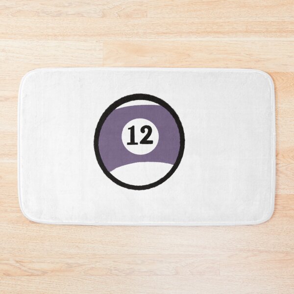 Item preview, Billiard game billiard player twelve number purple  designed and sold by Tropical Blood.
