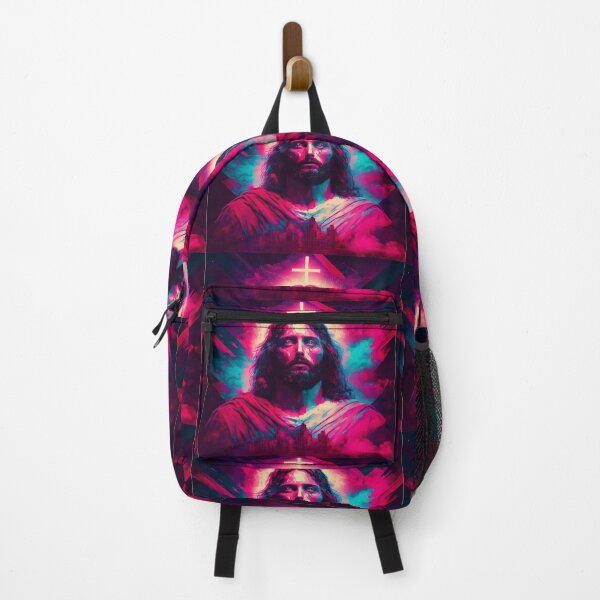 Item preview, "Jesus Reimagined: The Synthwave Collection of Biblical Art" designed and sold by ProactiveMode.