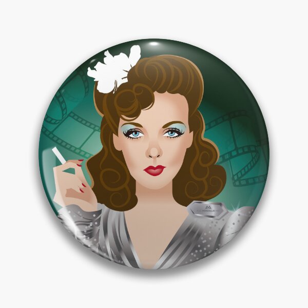 Item preview, Ida Lupino designed and sold by AleMogolloArt.
