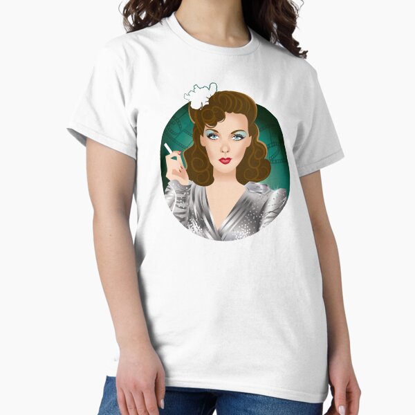 Vista previa del artículo con la obra «Ida Lupino», diseñado y vendido por AleMogolloArt.