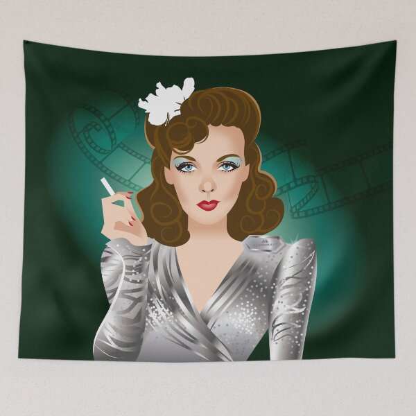 Item preview, Ida Lupino designed and sold by AleMogolloArt.