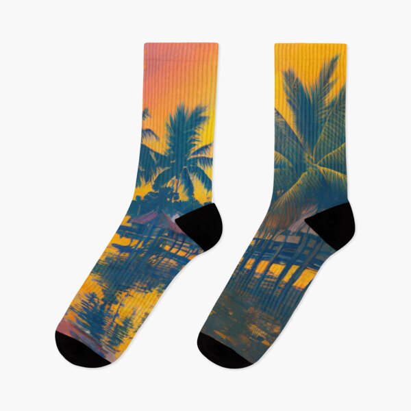 Item preview, Golden Hour on the Thai Coast - Tropical Paradise at Sunset designed and sold by WBP Mart.