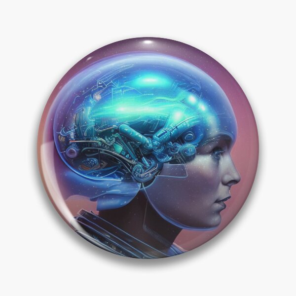 Item preview, Retro Futurism Woman - Cyberpunk designed and sold by joejiing.