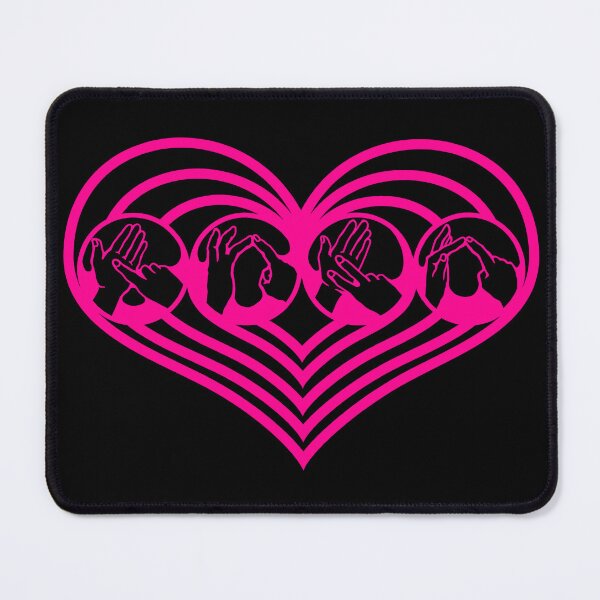 Item preview, BSL Love (pink) designed and sold by FelixCulpa.