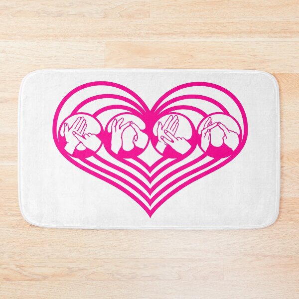 Item preview, BSL Love (pink) designed and sold by FelixCulpa.