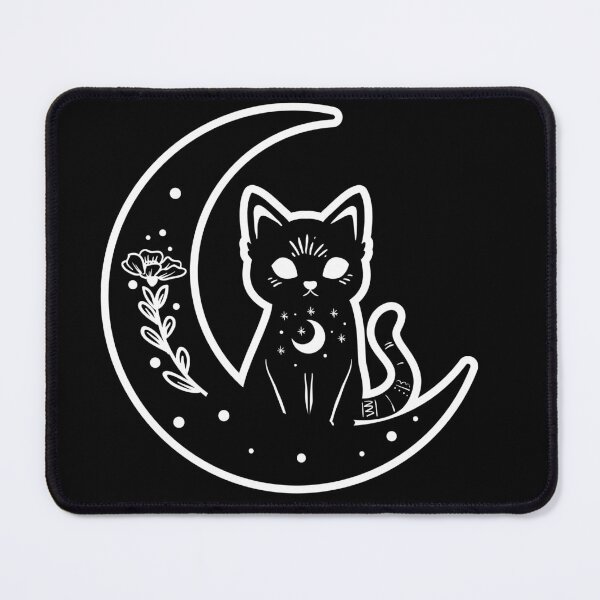 Item preview, Cat on moon designed and sold by RebeccaRe.