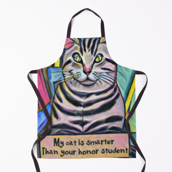 Item preview, My Cat is Smarter Than Your Honor Student designed and sold by funhousejen.
