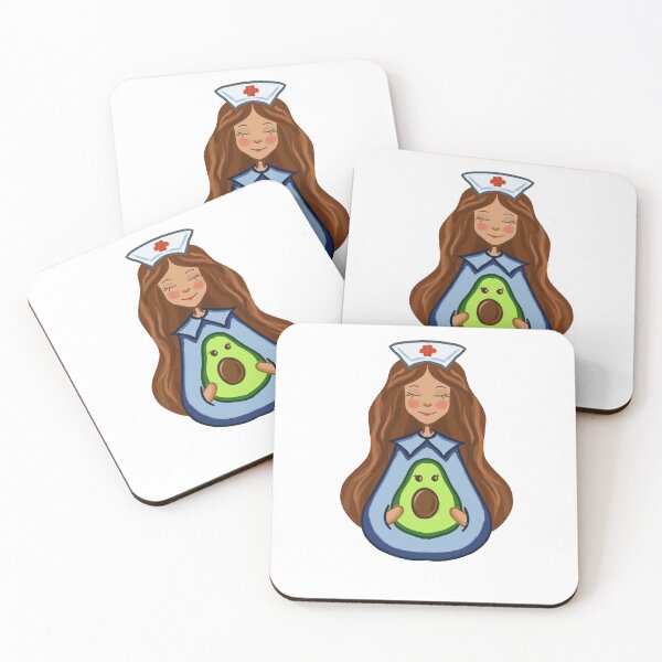 Item preview, Just A Nurse Who Loves Avocados designed and sold by Mayelshehawy.