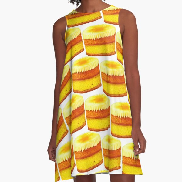 Upside Down Pineapple: Just Ask A-Line Dress for Sale by beefrancky