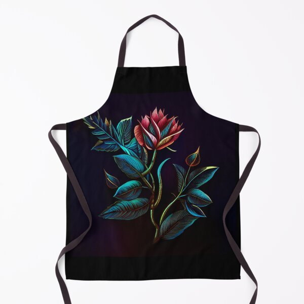 Item preview, Abstract Flaming Blue Rose designed and sold by PipikaArt.