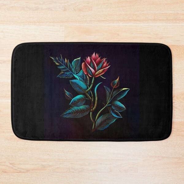 Item preview, Abstract Flaming Blue Rose designed and sold by PipikaArt.
