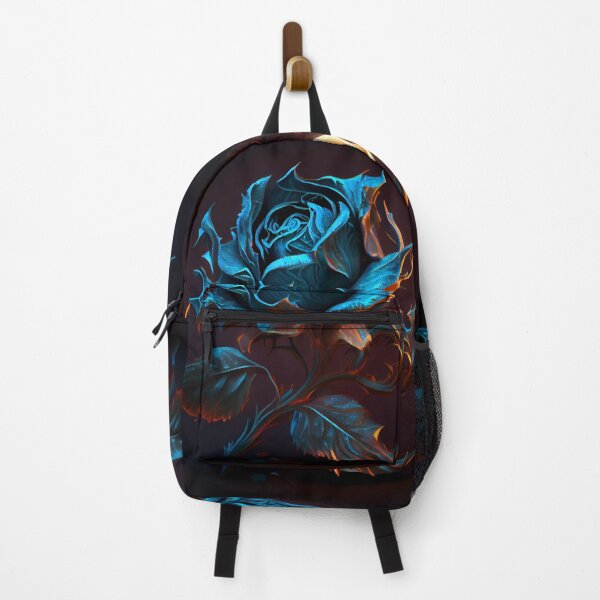 Item preview, Flaming Blue Rose designed and sold by PipikaArt.