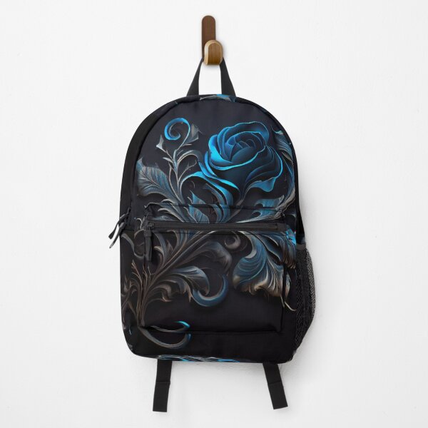 Item preview, Flaming Blue Rose designed and sold by PipikaArt.