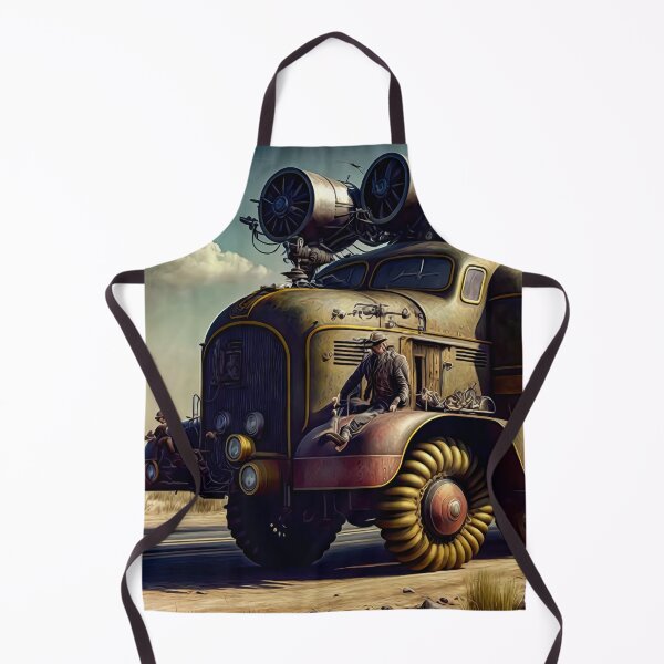 Item preview, Dieselpunk vintage wall art designed and sold by chaoticabstract.