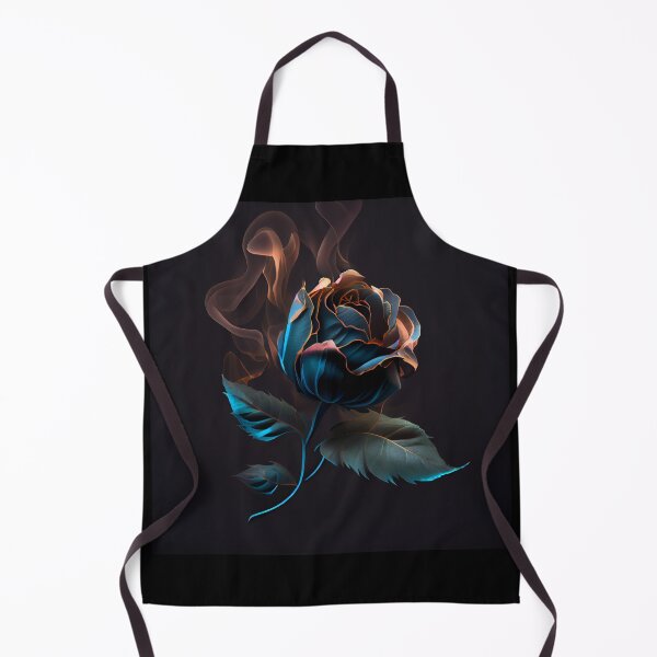 Item preview, Flaming Blue Rose designed and sold by PipikaArt.