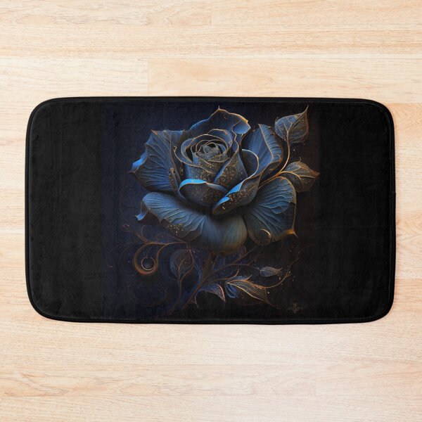 Item preview, Flaming Blue Rose designed and sold by PipikaArt.